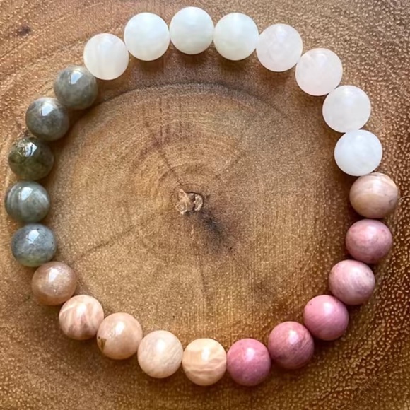 Mixed gemstone bracelet - Picture 2 of 3